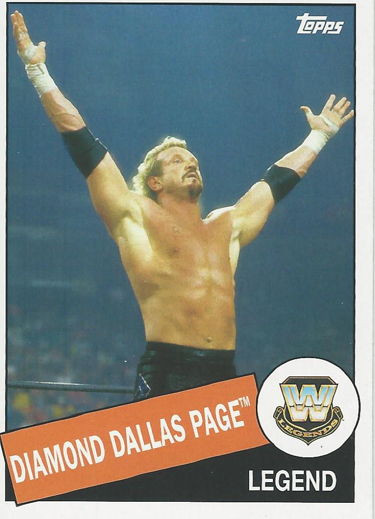 WWE Topps Heritage 2015 Trading Card DDP No.12