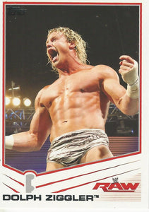WWE Topps 2013 Trading Cards Dolph Ziggler No.12