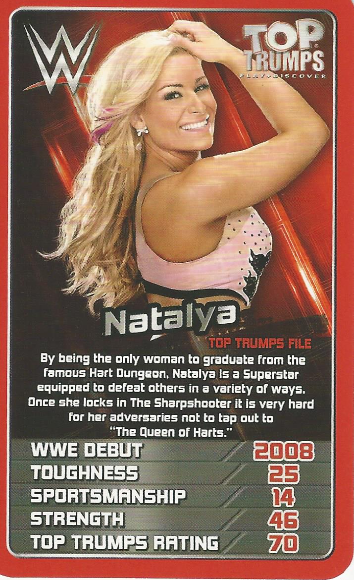 WWE Top Trumps 2017 Natalya