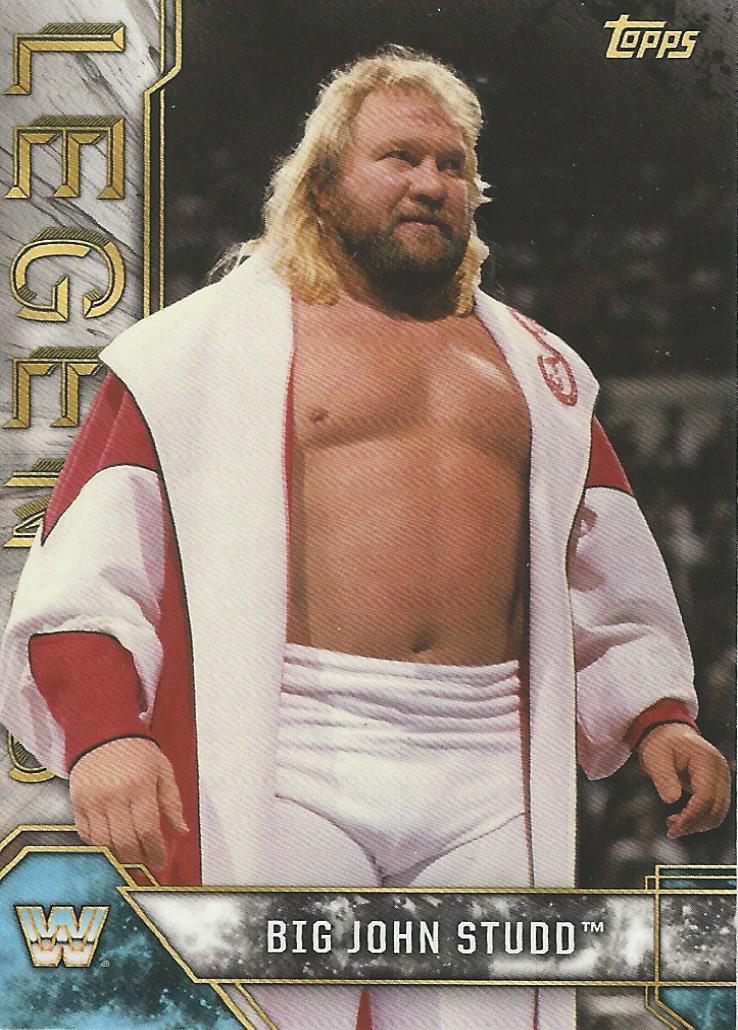 WWE Topps Legends 2017 Trading Card Big John Studd No.12