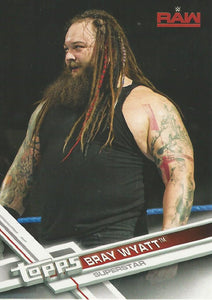 WWE Topps Then Now Forever 2017 Trading Card Bray Wyatt No.112