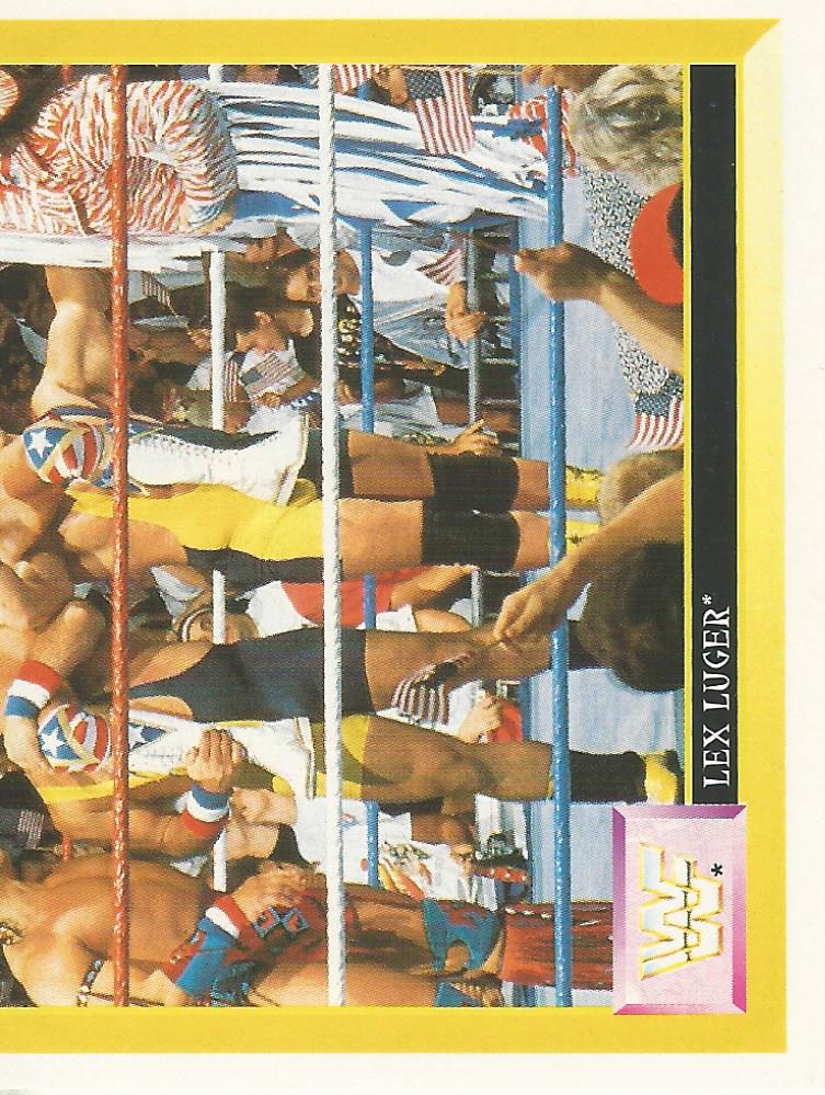 WWF Merlin Sticker Collection 1994 Lex Luger No.12