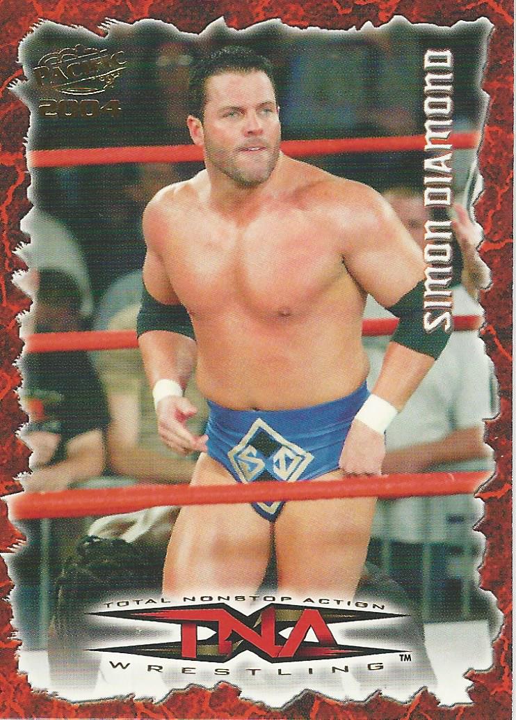 TNA Pacific Trading Cards 2004 Simon Diamond No.12