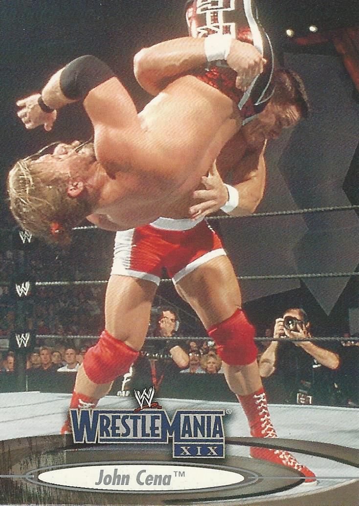 WWE Fleer Wrestlemania XIX Trading Cards 2003 John Cena No.12