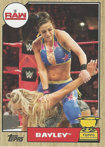 WWE Topps Heritage 2017 Trading Cards Bayley No.12