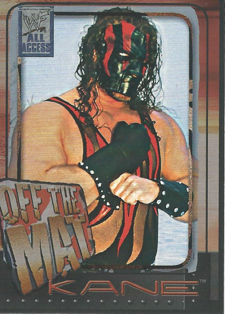 WWF Fleer All Access Trading Cards 2002 Kane No.51