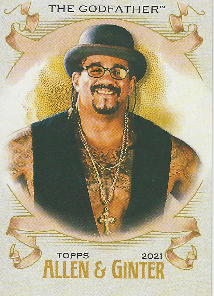 WWE Topps Heritage 2021 Trading Card The Godfather AG-30