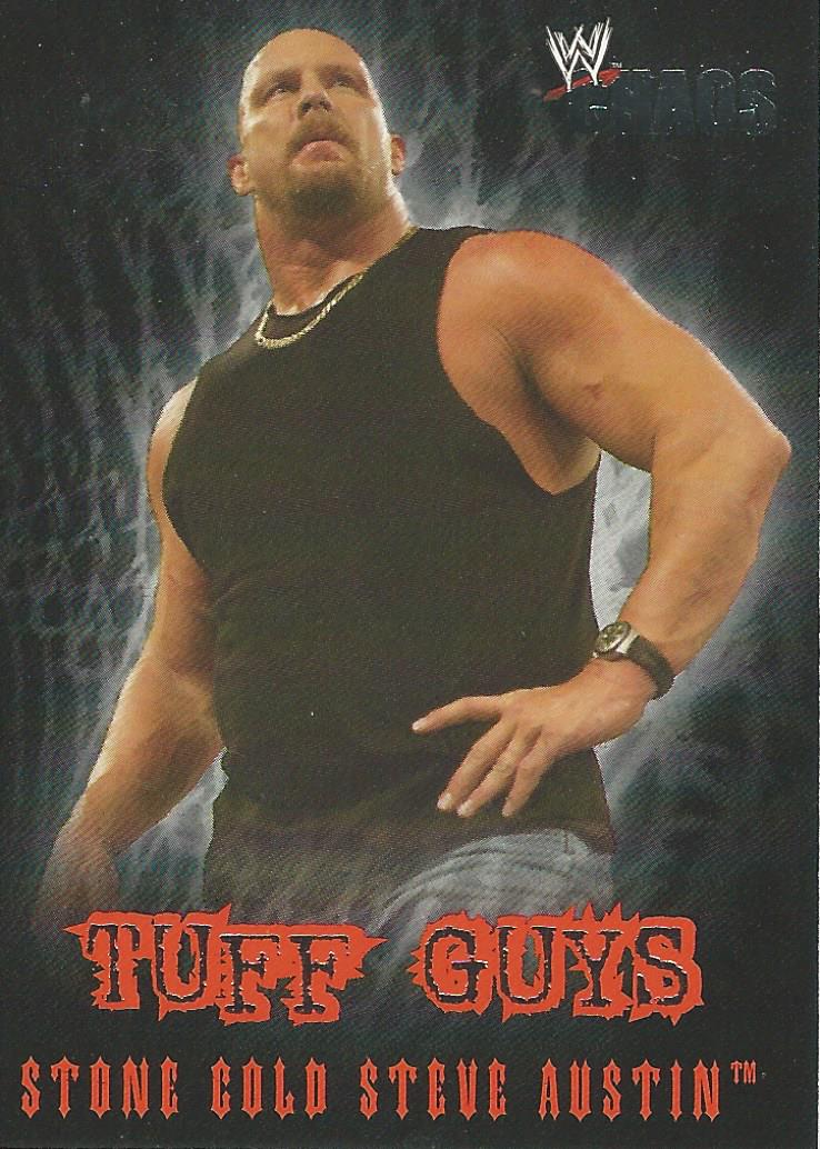 WWE Fleer Chaos Trading Card 2004 Stone Cold Steve Austin TE 8 of 12