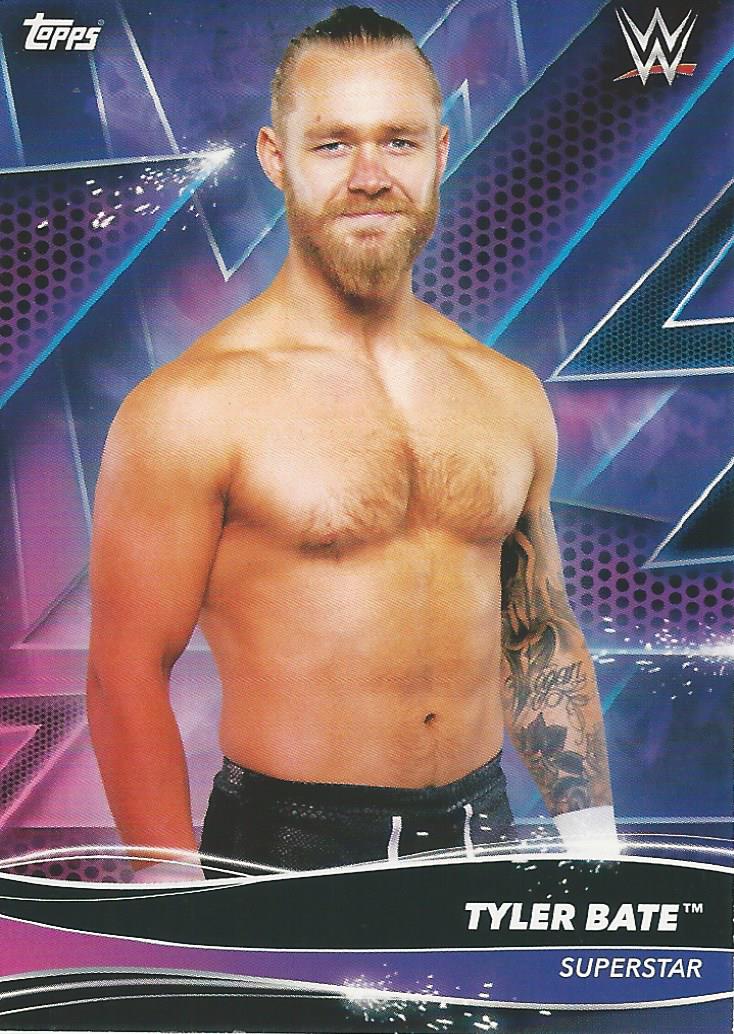 Topps WWE Superstars 2021 Trading Cards Tyler Bate No.130