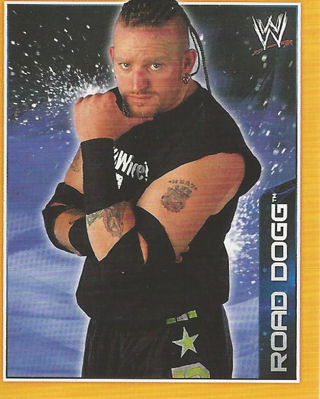 WWE Topps A-Z Sticker Collection 2014 Road Dogg No.130