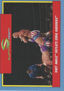 WWE Topps Heritage 2017 Trading Card Kurt Angle No.30