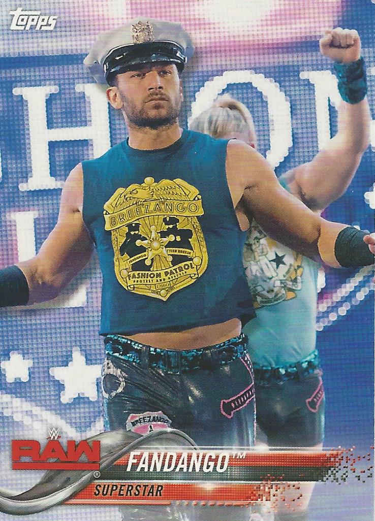 WWE Topps Then Now Forever 2018 Trading Cards Fandango No.130