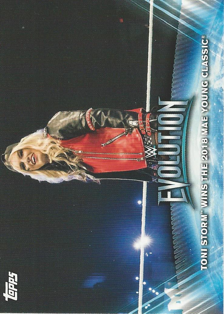 WWE Topps Women Division 2019 Trading Card Toni Storm WE6