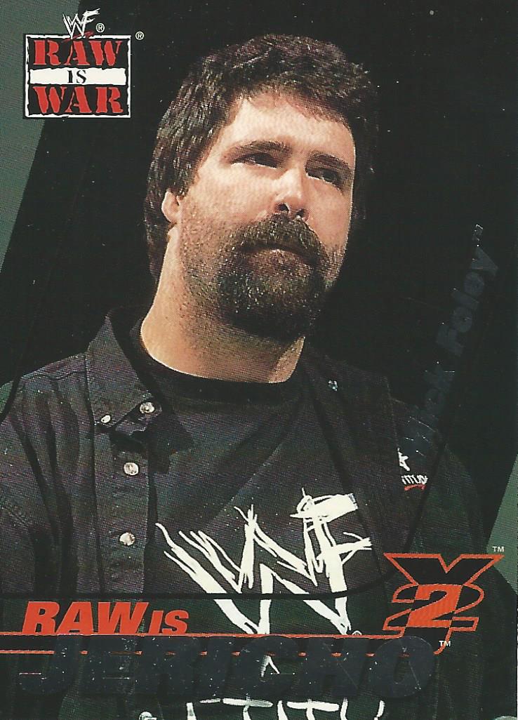 WWF Fleer Raw 2001 Trading Cards Mick Foley 14 of 15