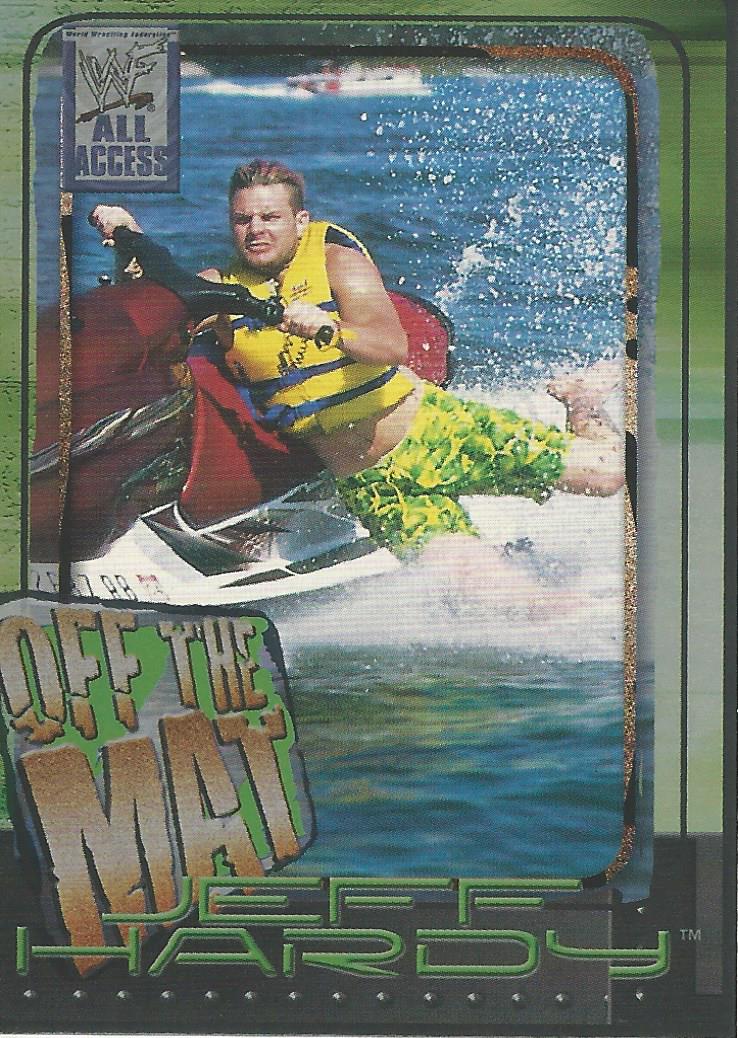 WWF Fleer All Access Trading Cards 2002 Jeff Hardy No.62