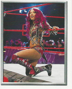 WWE Topps 2018 Stickers Sasha Banks No.131