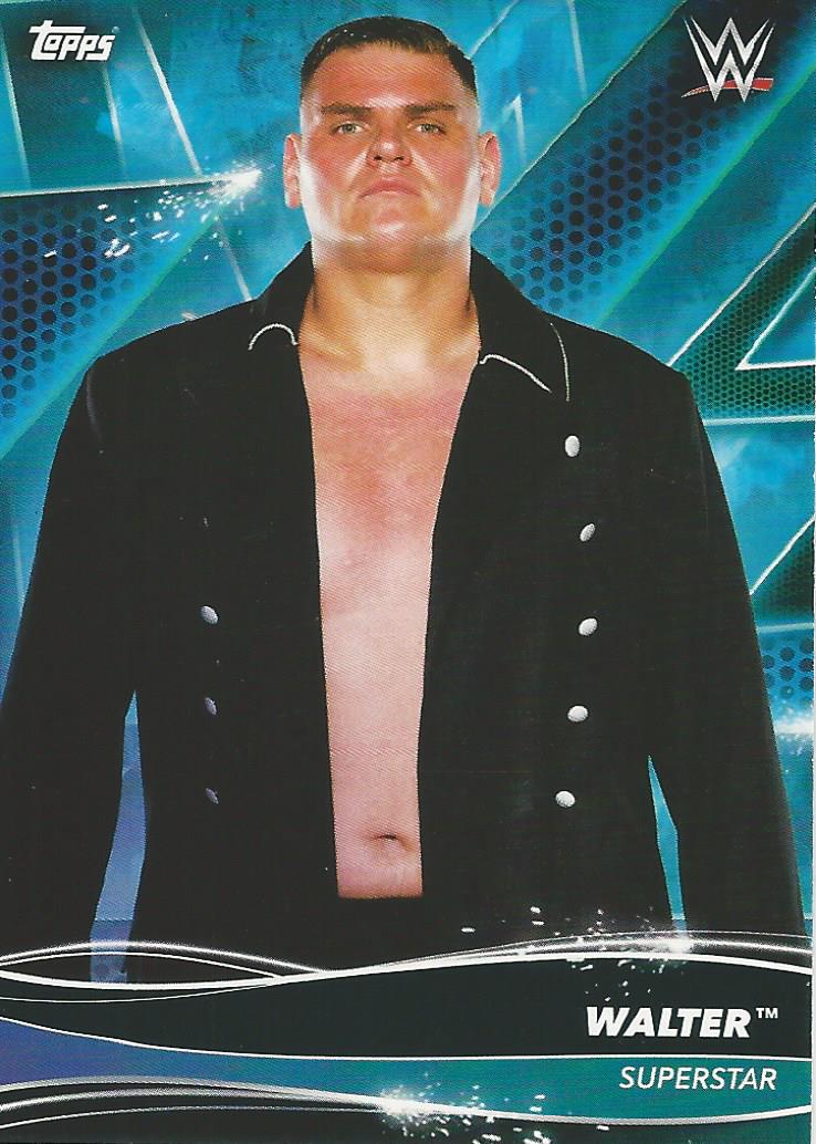 Topps WWE Superstars 2021 Trading Cards Walter No.131