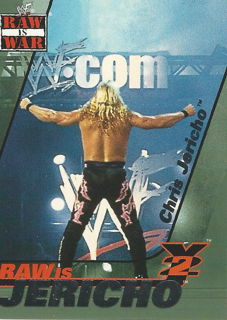 WWF Fleer Raw 2001 Trading Cards Chris Jericho 15 of 15