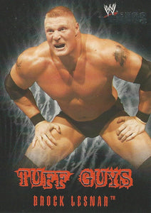 WWE Fleer Chaos Trading Card 2004 Brock Lesnar TE 10 of 12