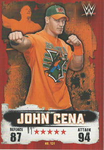 WWE Topps Slam Attax Takeover 2016 Trading Card John Cena No.131