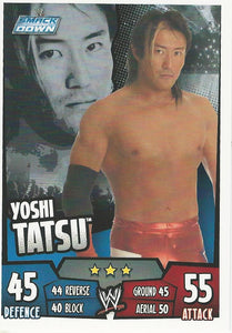 WWE Topps Slam Attax Rumble 2011 Trading Card Yoshi Tatsu No.131