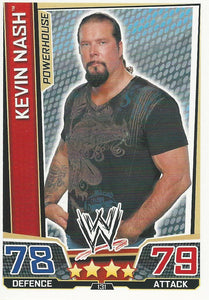 WWE Slam Attax Superstars 2013 Trading Card Kevin Nash No.131