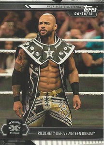WWE Topps NXT 2019 Trading Cards Ricochet No.31