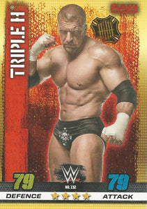 WWE Topps Slam Attax 10th Edition Trading Card 2017 Triple H HHH No.132