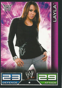 WWE Topps Slam Attax 2008 Trading Cards Layla No.132