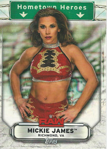 WWE Topps Raw 2019 Trading Card Mickie James HH-24