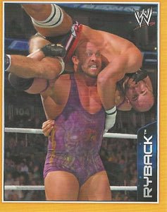 WWE Topps A-Z Sticker Collection 2014 Ryback No.132