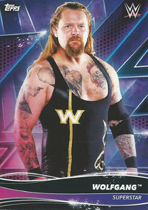 Topps WWE Superstars 2021 Trading Cards Wolfgang No.133