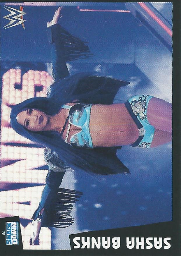 WWE Panini 2022 Sticker Collection Sasha Banks No.133