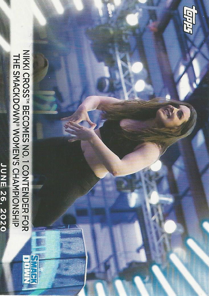 WWE Topps Women Division 2021 Trading Card Nikki Cross No.33