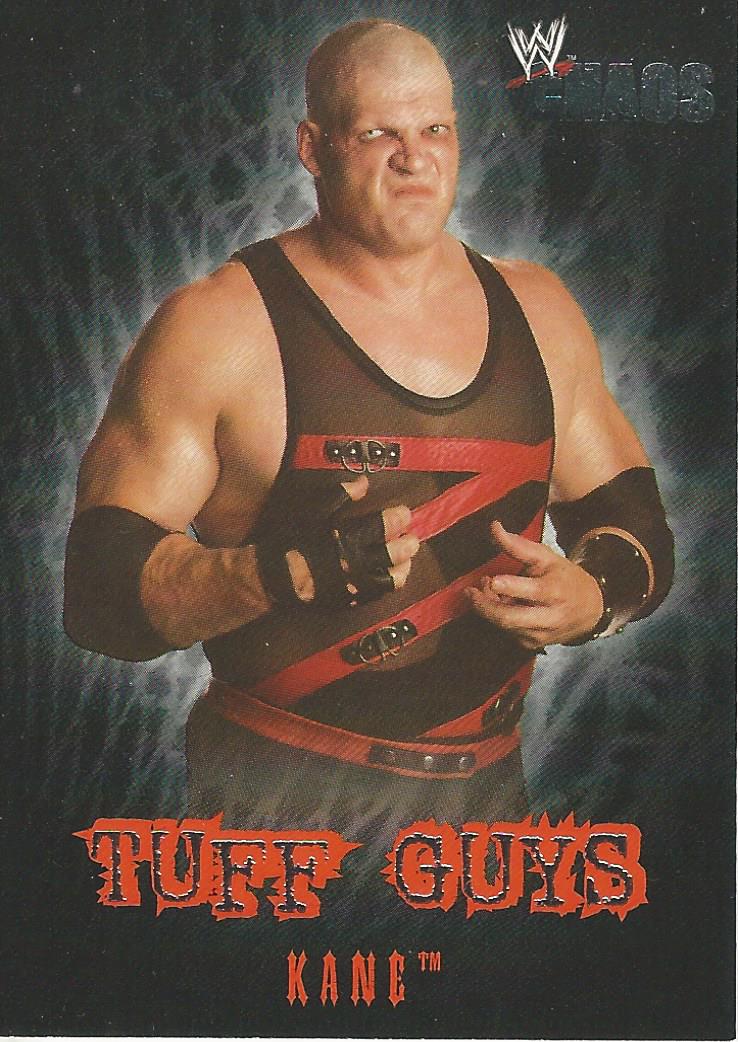 WWE Fleer Chaos Trading Card 2004 Kane TE 12 of 12