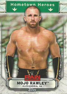 WWE Topps Raw 2019 Trading Card Mojo Rawley HH-25