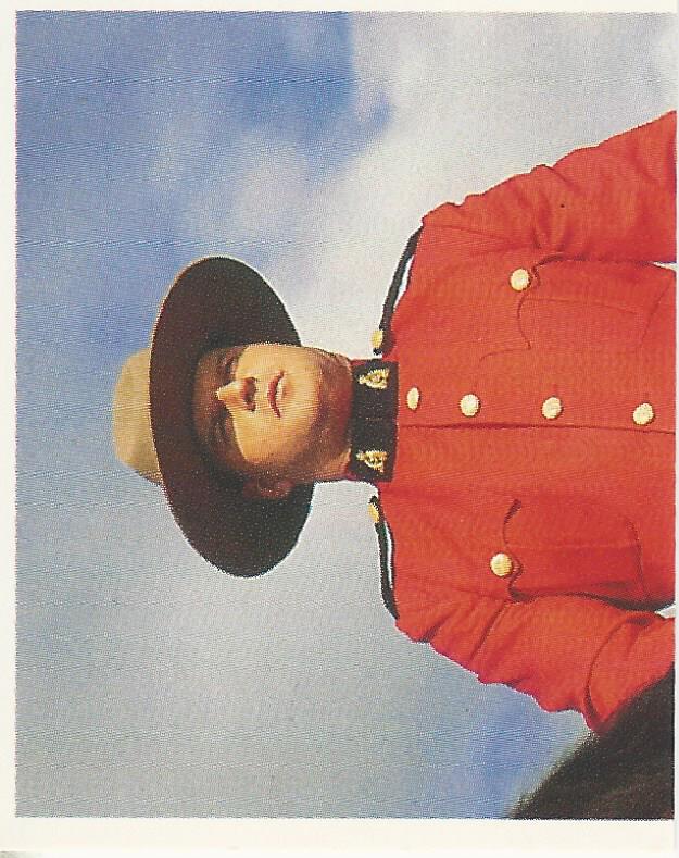 WWF Merlin Stickers 1991 The Mountie No.134