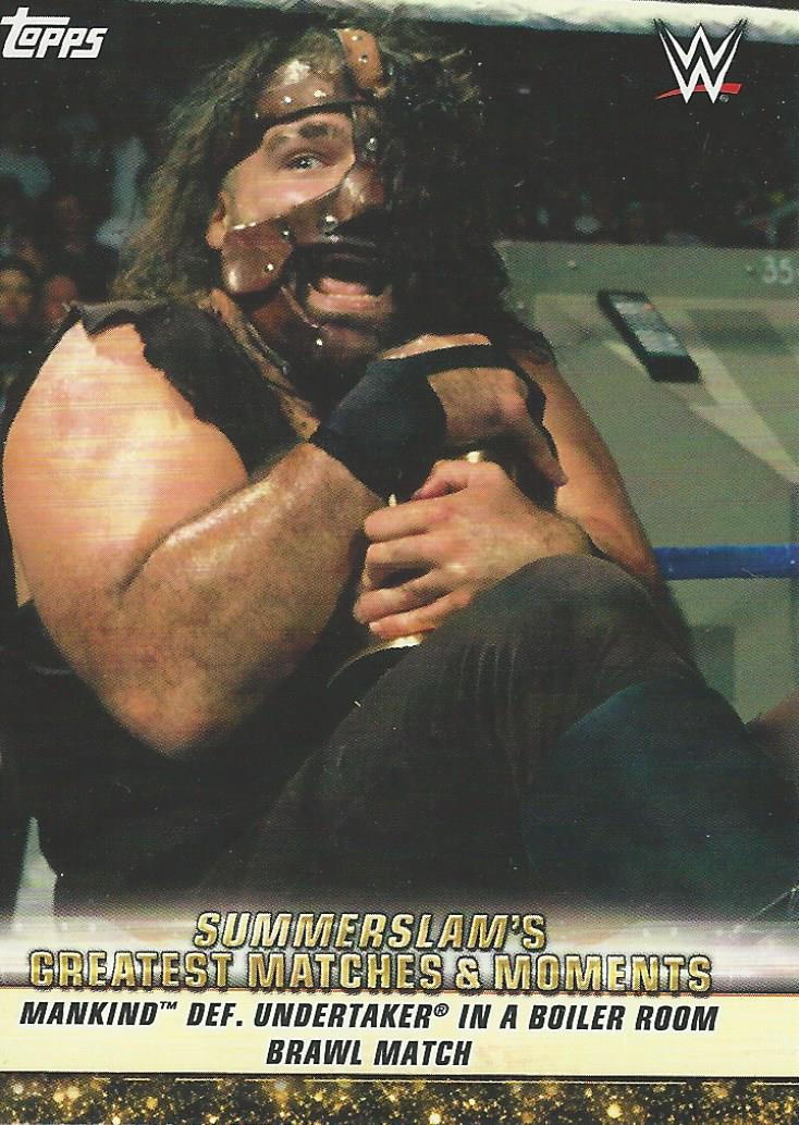 WWE Topps Summerslam 2019 Trading Card Mankind GM-12