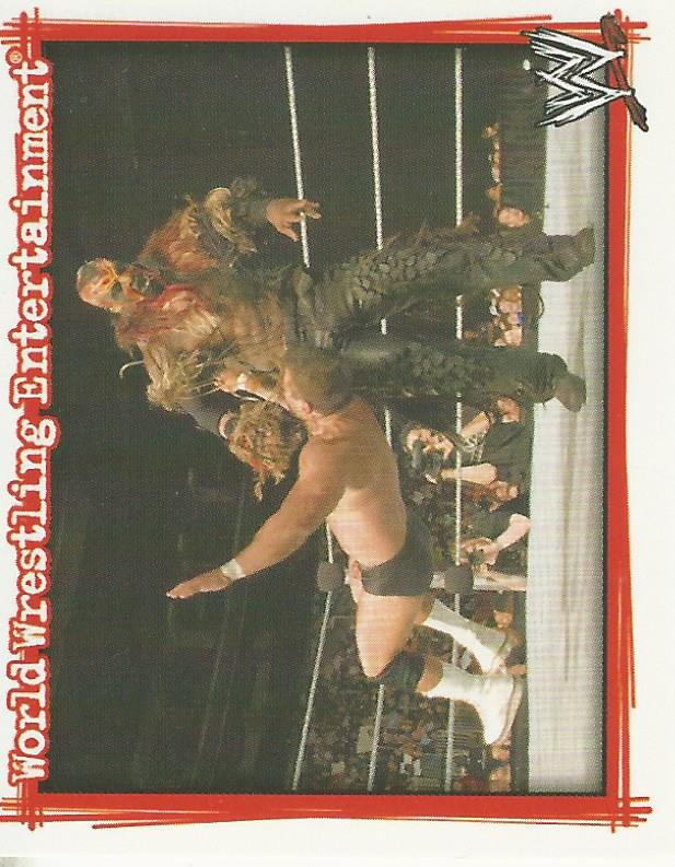 WWE Topps Superstars Uncovered 2007 Sticker Collection Boogeyman No.134