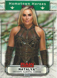 WWE Topps Raw 2019 Trading Card Natalya HH-26