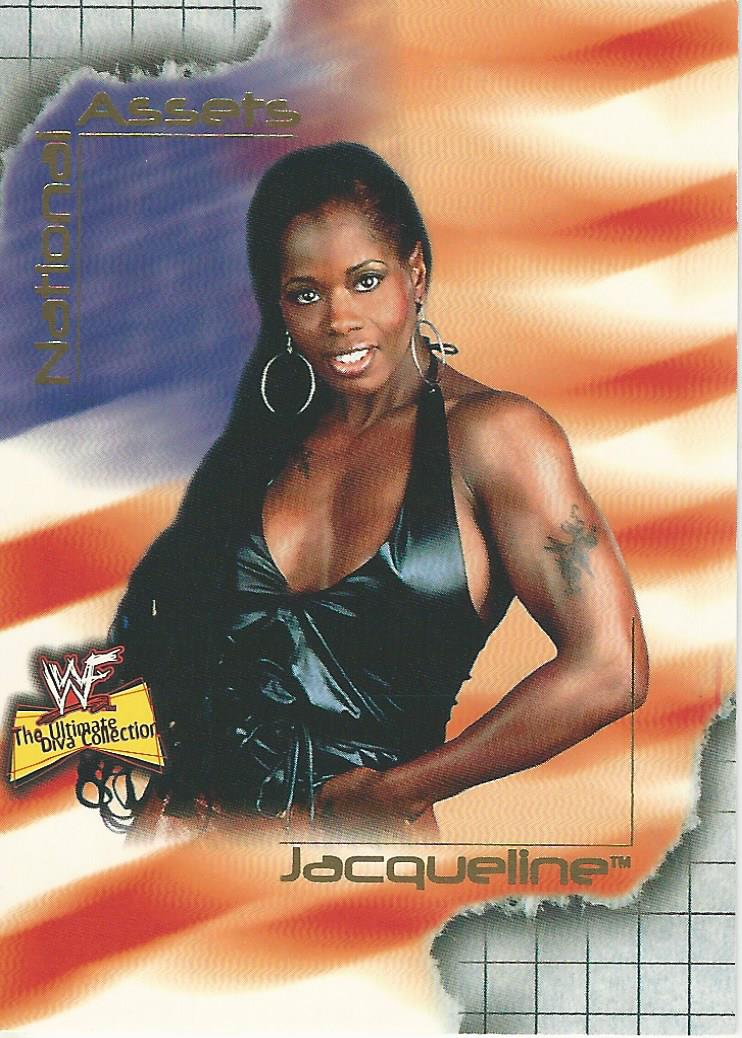 WWF Fleer Ultimate Diva Trading Cards 2001 Jacqueline NA 8 of 15