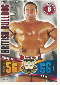 WWE Topps Slam Attax Rivals 2014 Trading Card British Bulldog No.134