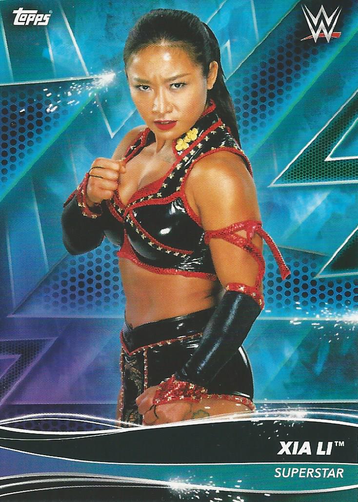 Topps WWE Superstars 2021 Trading Cards Xia Li No.135