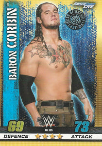 WWE Topps Slam Attax 10th Edition Trading Card 2017 Baron Corbin No.135