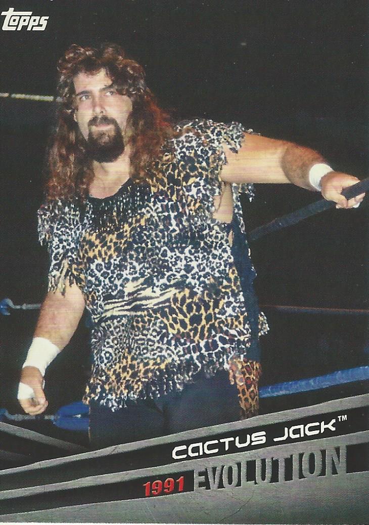 WWE Topps 2018 Trading Cards Mick Foley E35