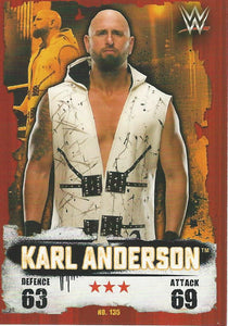 WWE Topps Slam Attax Takeover 2016 Trading Card Karl Anderson No.135