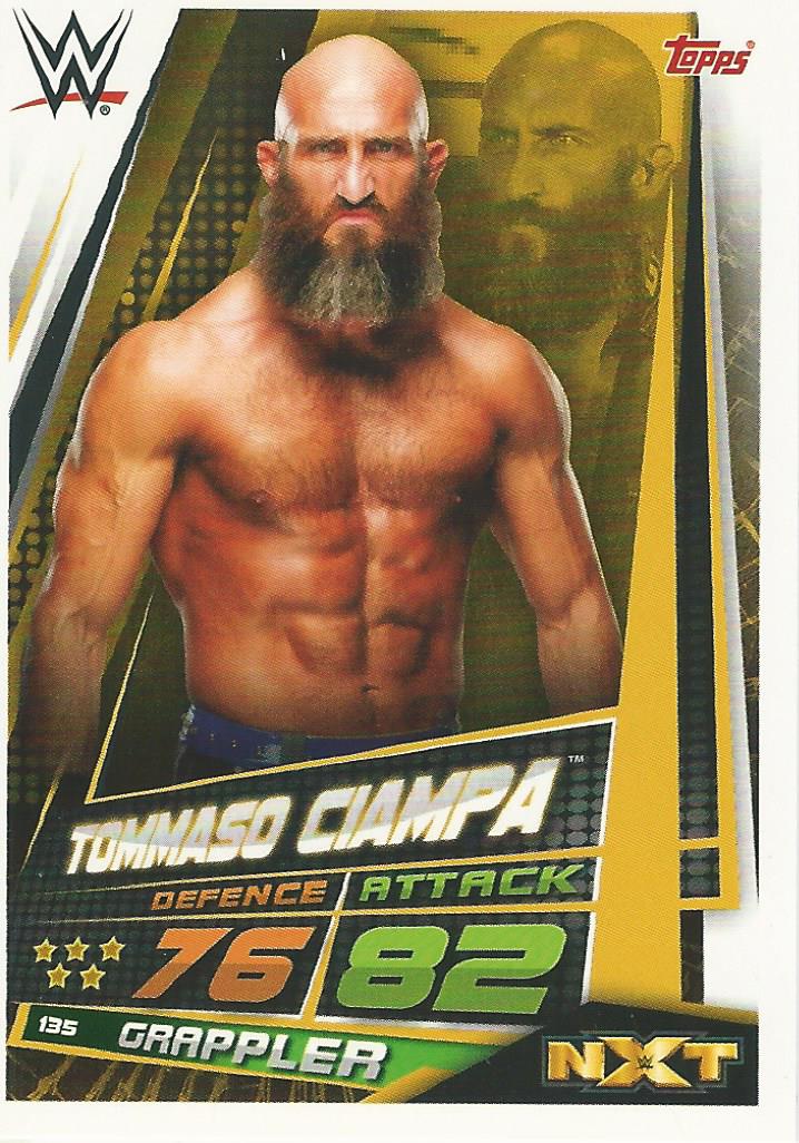 WWE Topps Slam Attax Universe 2019 Trading Card Tommaso Ciampa No.135