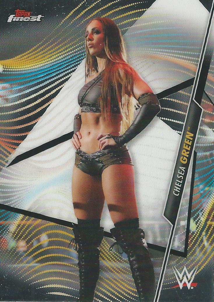 WWE Topps Finest 2020 Trading Cards Chelsea Green No.75