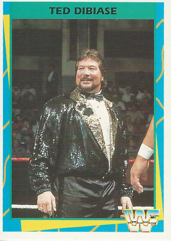 WWF Merlin Trading Card 1995 Million Dollar Man Ted Dibiase No.135