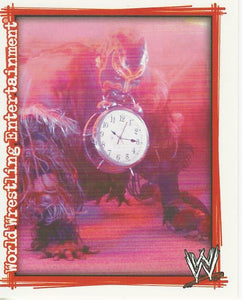 WWE Topps Superstars Uncovered 2007 Sticker Collection Boogeyman No.135